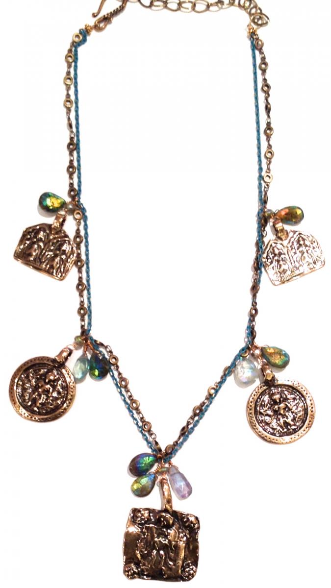 "Tibetan Charm Necklace"