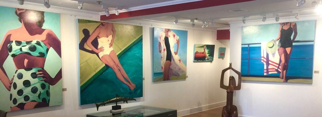 T.S. Harris celebrates water and women at Eisenhauer Gallery