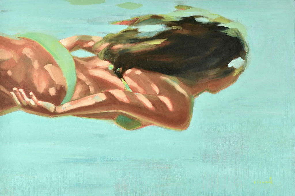 Elizabeth Lennie’s love of water translates on canvas