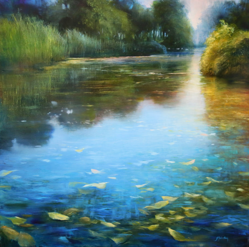 “Cerulean Reflections”