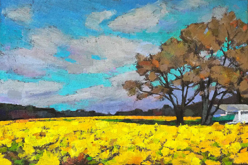“By the Rapeseed Field”