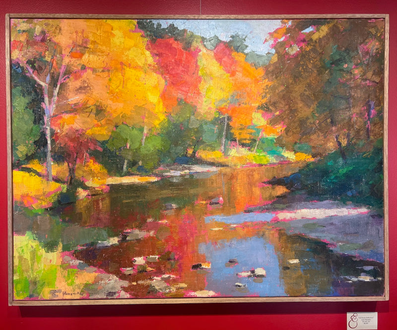 "Fall Stream Reflections"