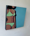"Green Bikini and Shadow"