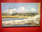 "Lighthouse from the Harbor"