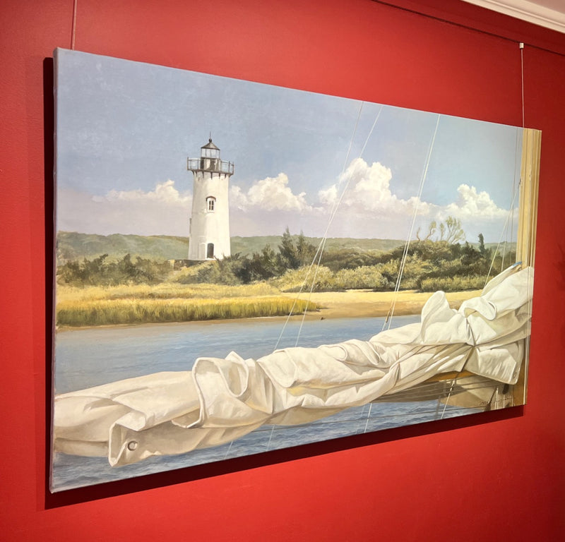 "Lighthouse from the Harbor"