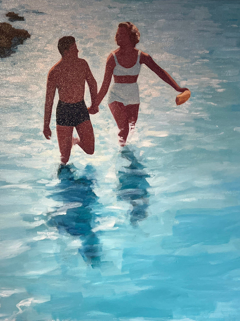 "Couple in the Surf"
