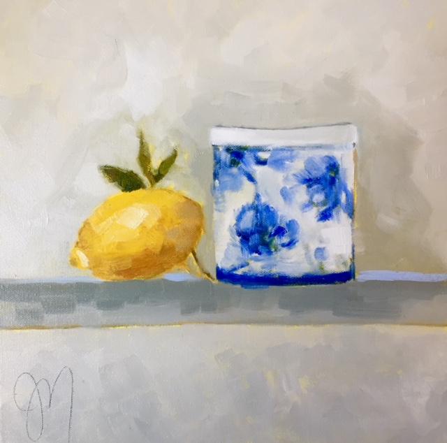 "French Blue and Lemons"