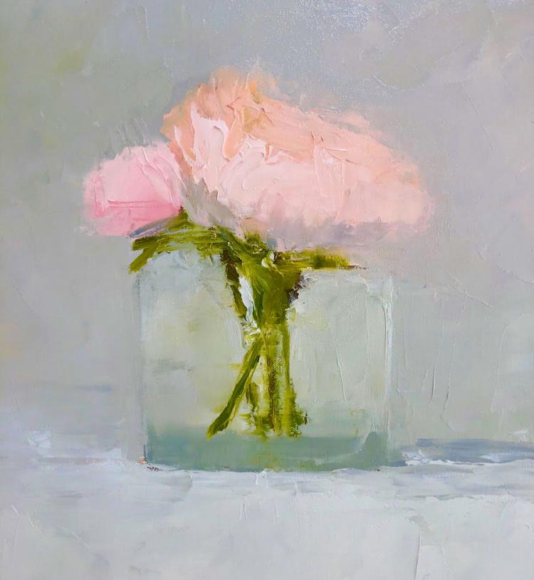 "Pink Peonies"