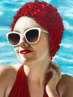 "Poolside in Red"